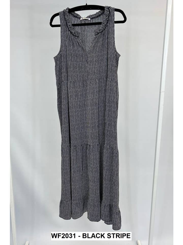 Malissa J/ Watch-Out UK Ltd - Wholesale Dress - Women's - Sleevess Tired Dress