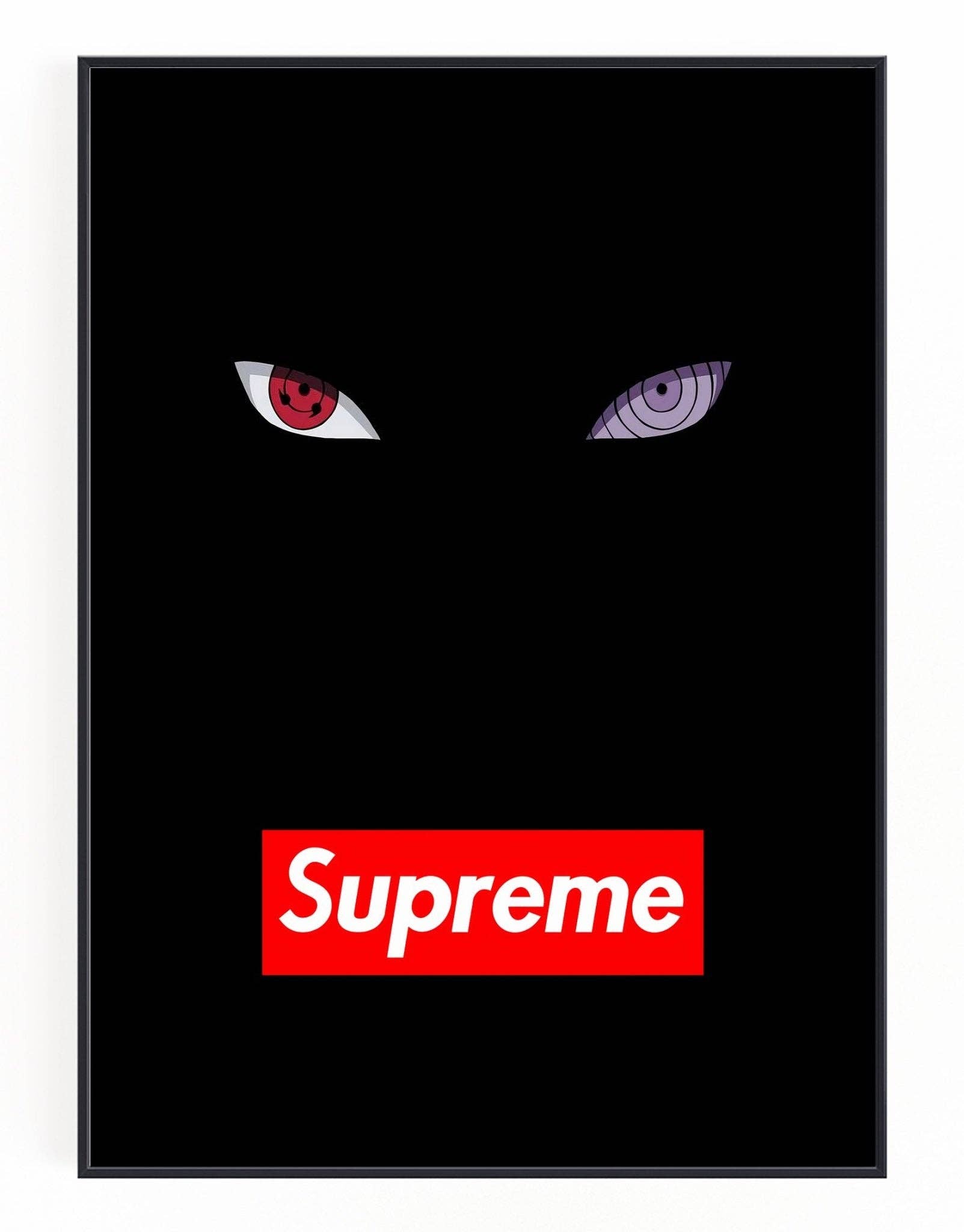 HYPED ART - Wholesale Art Print - Naruto x Supreme Wall Art0