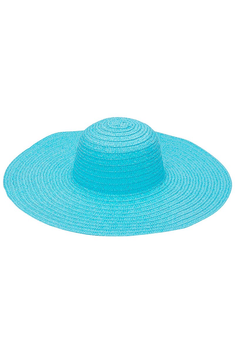 Cap Zone - Wholesale Straw Hat - Women's - Thin Light-Weight Floppy Straw Beach Sun Hat39