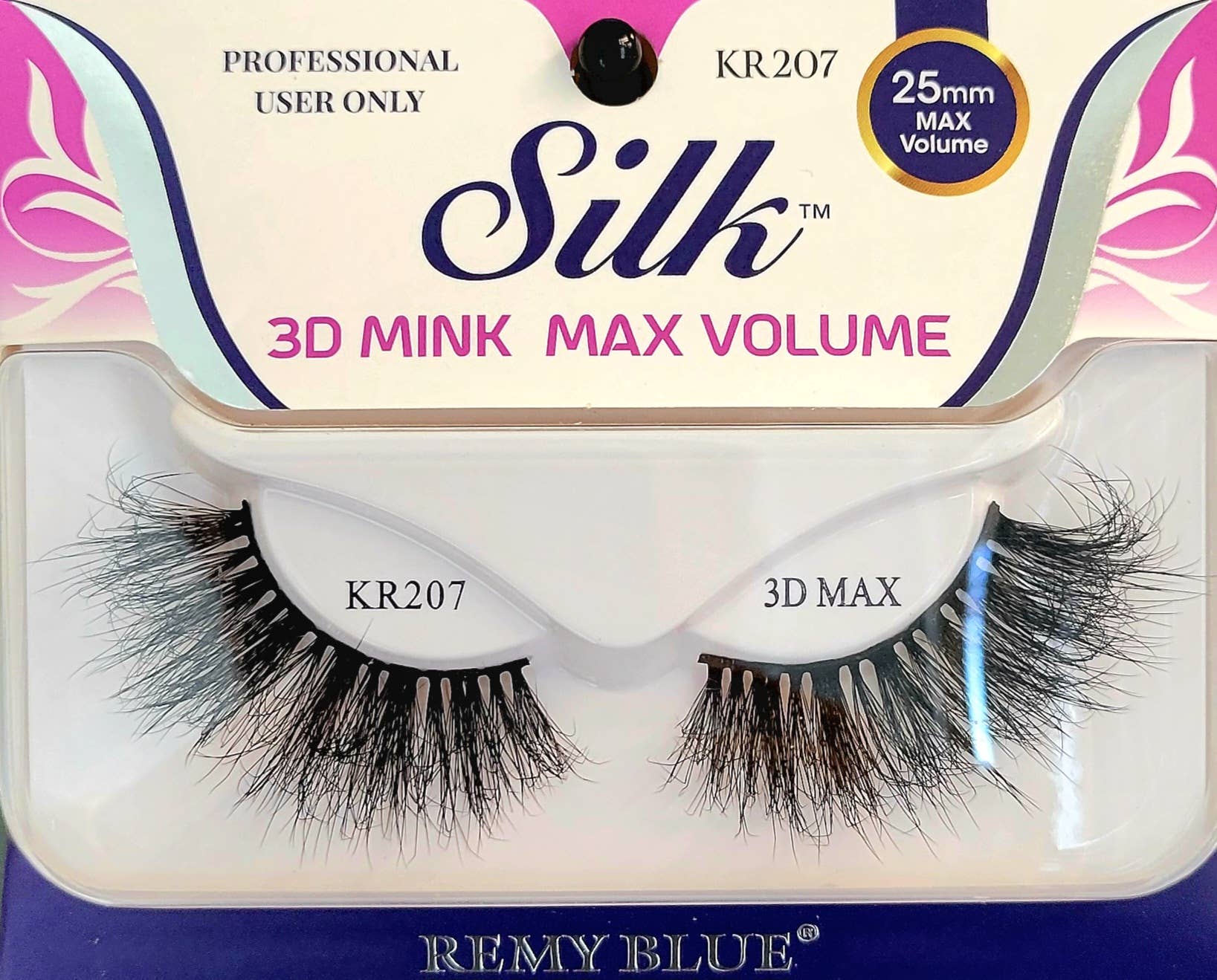 AEsthetic - Venta al por mayor Pestañas postizas - PESTAÑAS DE VISÓN DE SEDA 3D REMY BLUE18