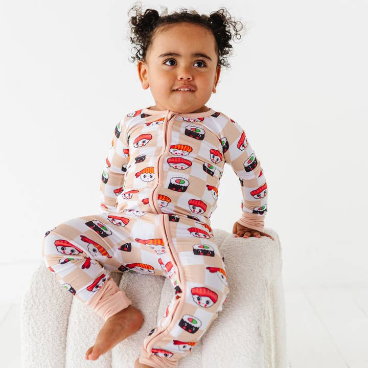 Kiki + Lulu - Wholesale Jumpsuit - Baby - Shrimply the Best Convertible Footies