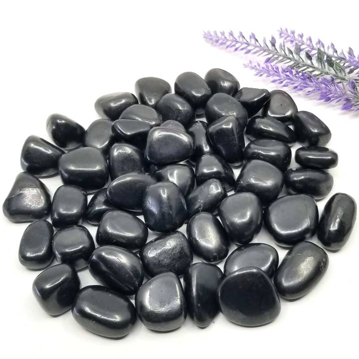 Pedras Roladas de Shungite 1 kg por atacado de Funky Stuff