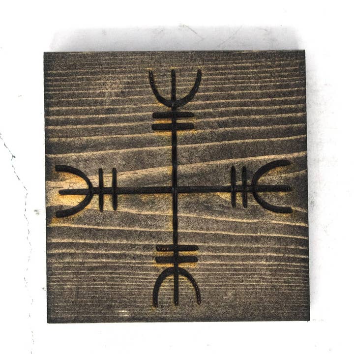 Afweersymbool tegen negatieve krachten hanger voor wholesale door Oreamnos Oddities