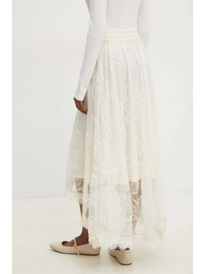 CHOKLATE PARIS - Wholesale Skirt - Women's - September skirt in asymmetrical lace - 809886