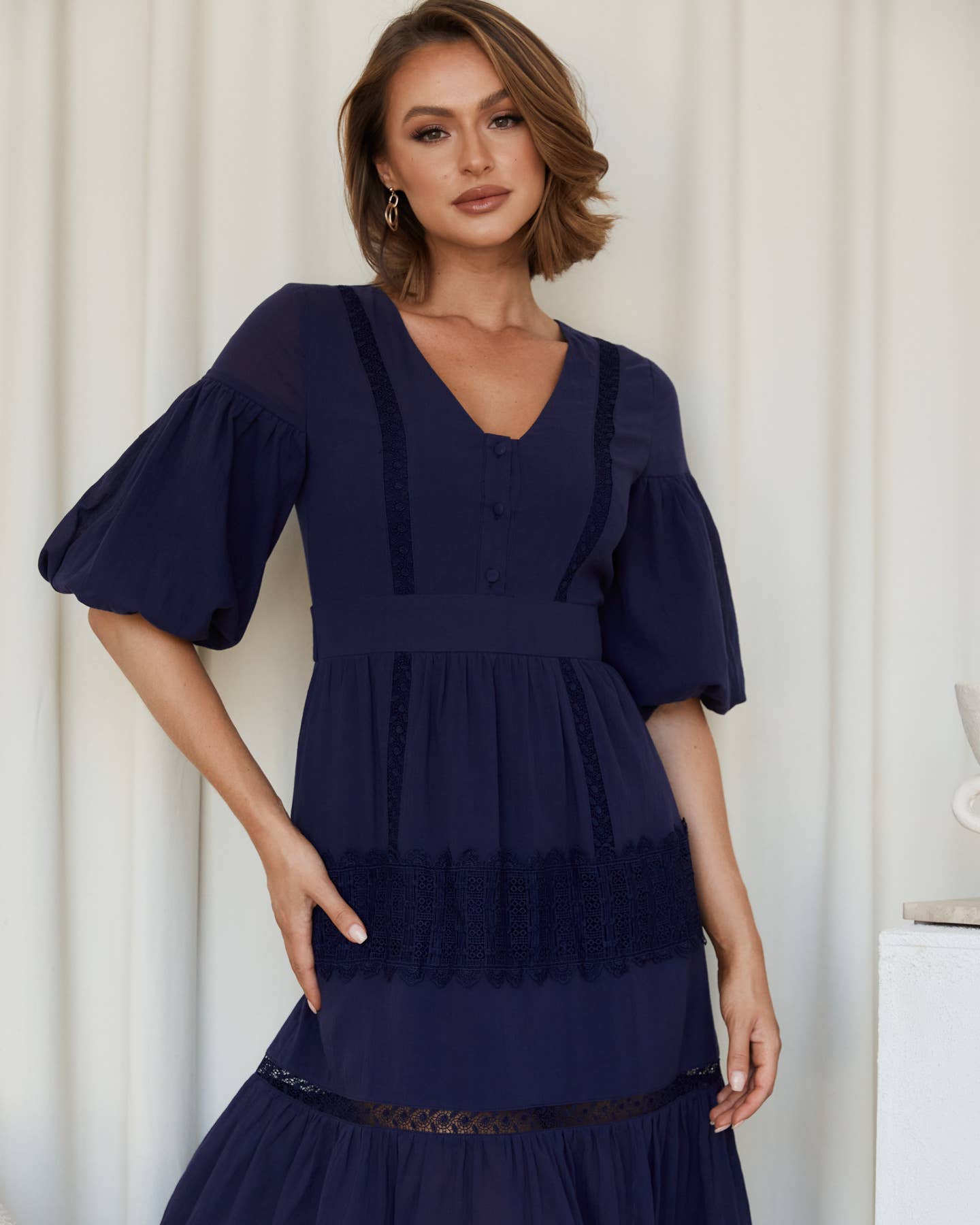 Twosisters The Label - Wholesale Dress - Women's - Emmalee Dress - Navy3