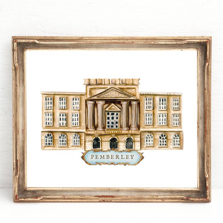 Fox and Wild - Wholesale Art Print - Pemberley Print. Pride and Prejudice