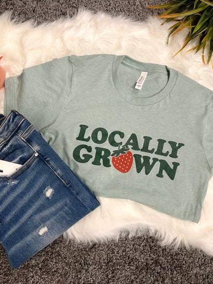 locally grown tee for wholesale by ID Apparel