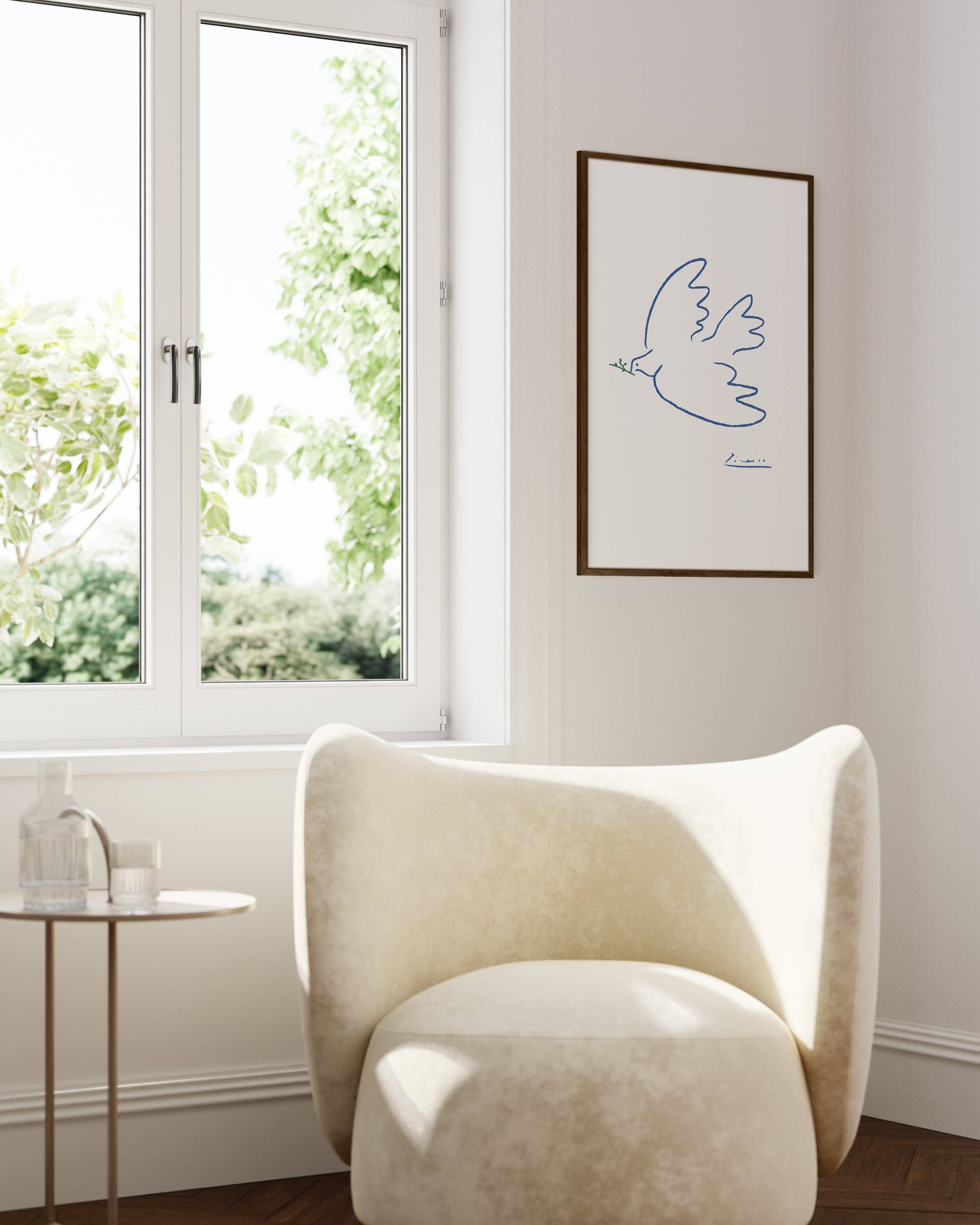 Haus and Hues - Vente Cadres photos - 24x36, Cadre en Plexi Noyer Chêne1