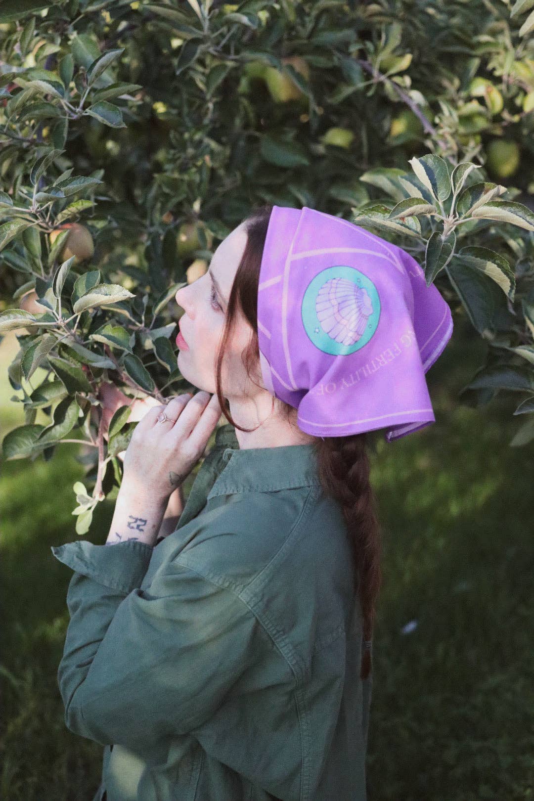 Lady Moon Co.® - Venta al por mayor Bandana - Mujer - Bandana de Tela de Altar: Hécate11