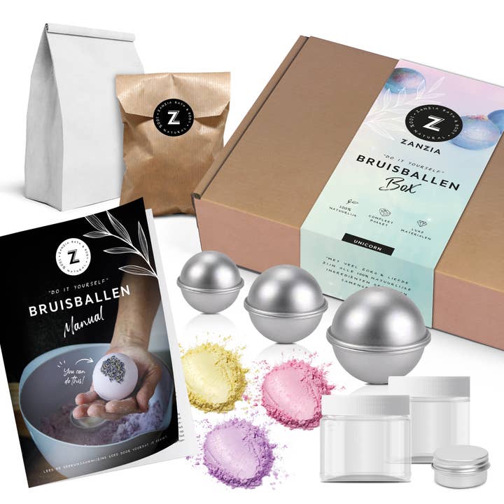 Zanzia.be - Wholesale Bath Bomb/Fizz - Unicorn DIY Bath Bomb Making Set