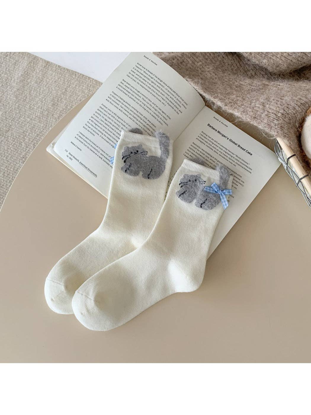 Funkyrel® Atzbranding Limited - Vendita all'ingrosso Calzini - Donna - Rufia - Calzini Invernali da Donna con Motivo di Animali Cartoon8
