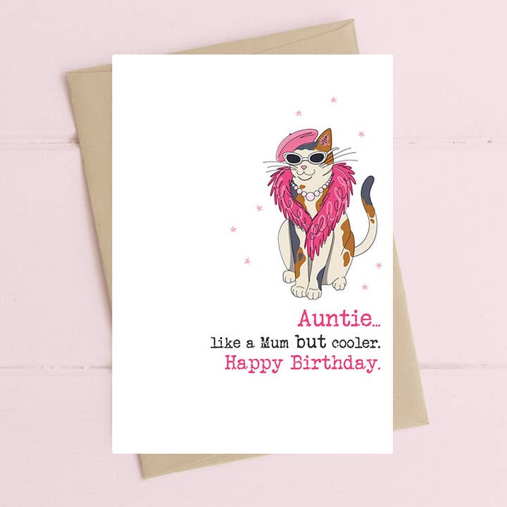 Tante - Als Een Moeder Maar Cooler - Wenskaart voor wholesale door Dandelion Stationery