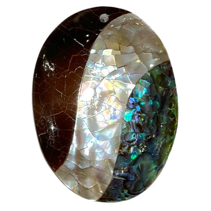 Anhänger aus Abalone-Muschel für den Großhandel von Foliesbijoux