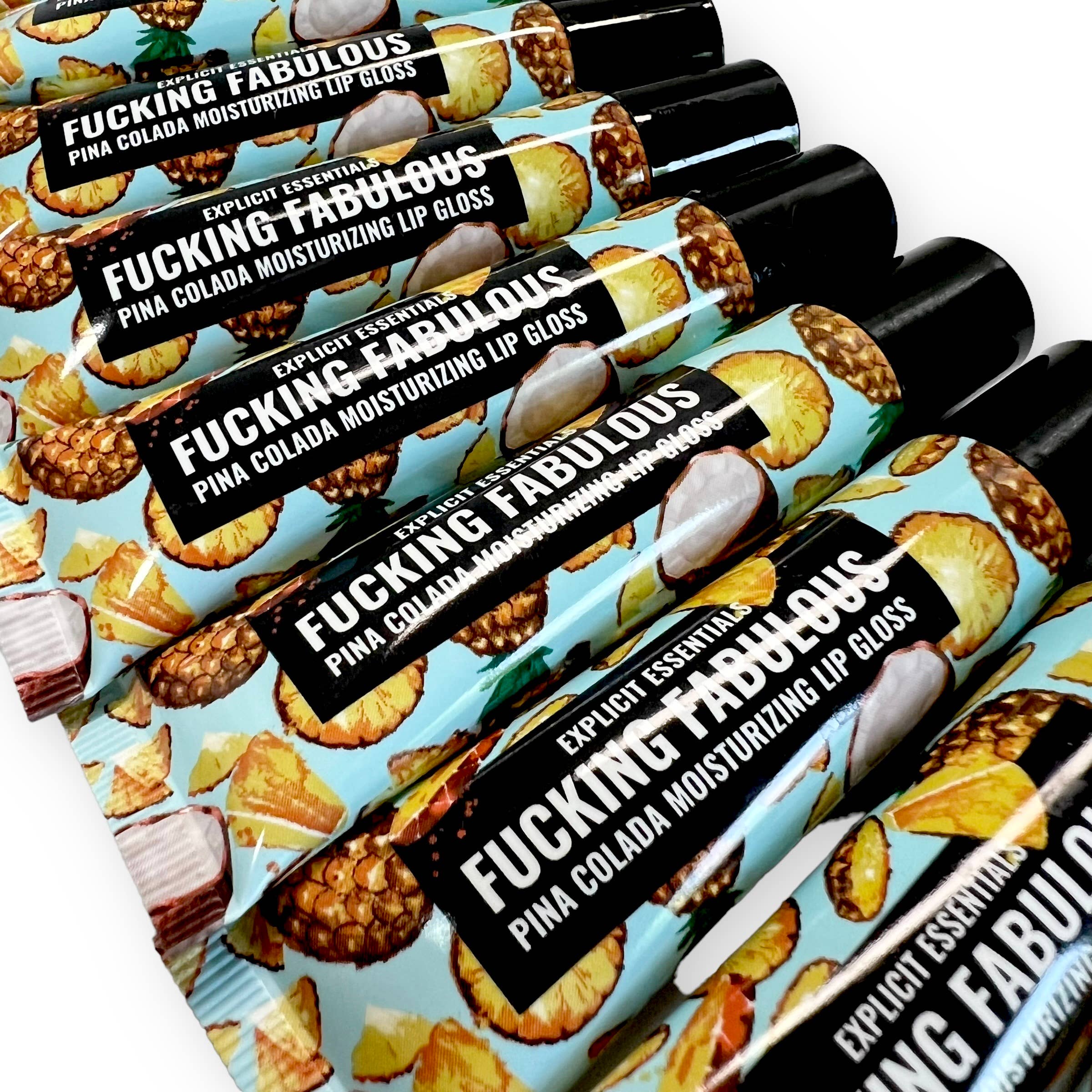 Explicit Essentials - Wholesale Lip Gloss - Fcking Fabulous Pina Colada Lip Gloss1