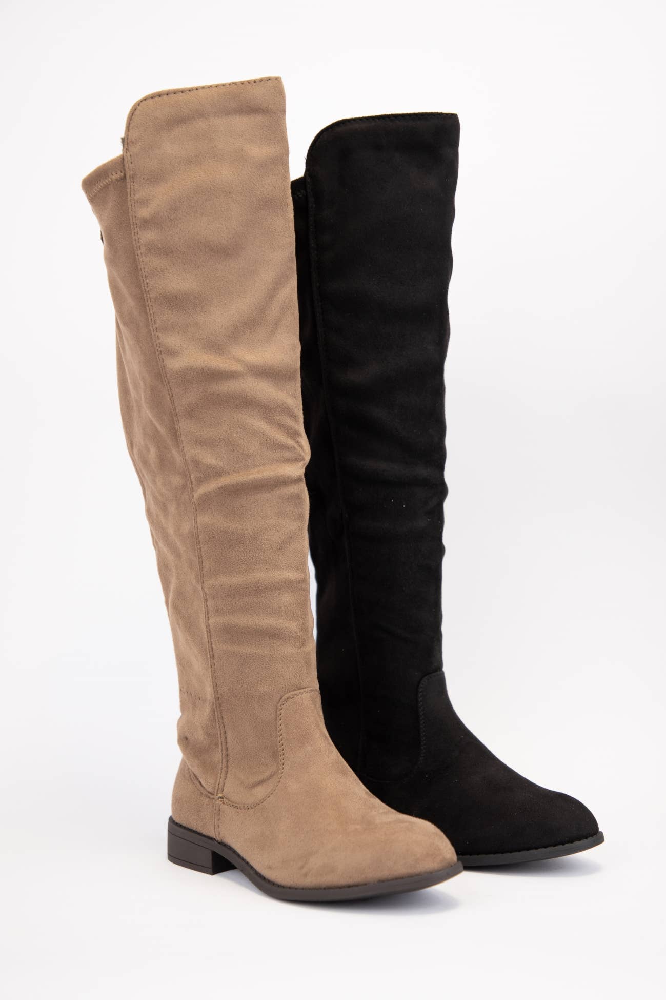 Oliccui - Wholesale Boots - Women's - FAUX SUEDE OVER THE KNEE BOOTS6