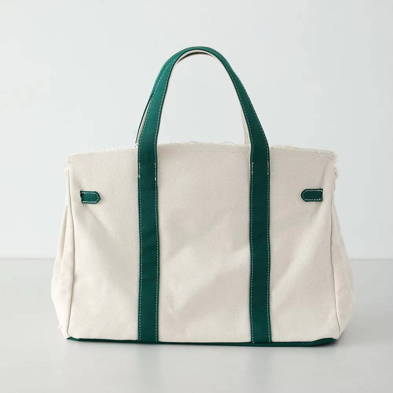 Gameday Luxe - Wholesale Tote Bag - Women's - The Weekender Distressed Tote3