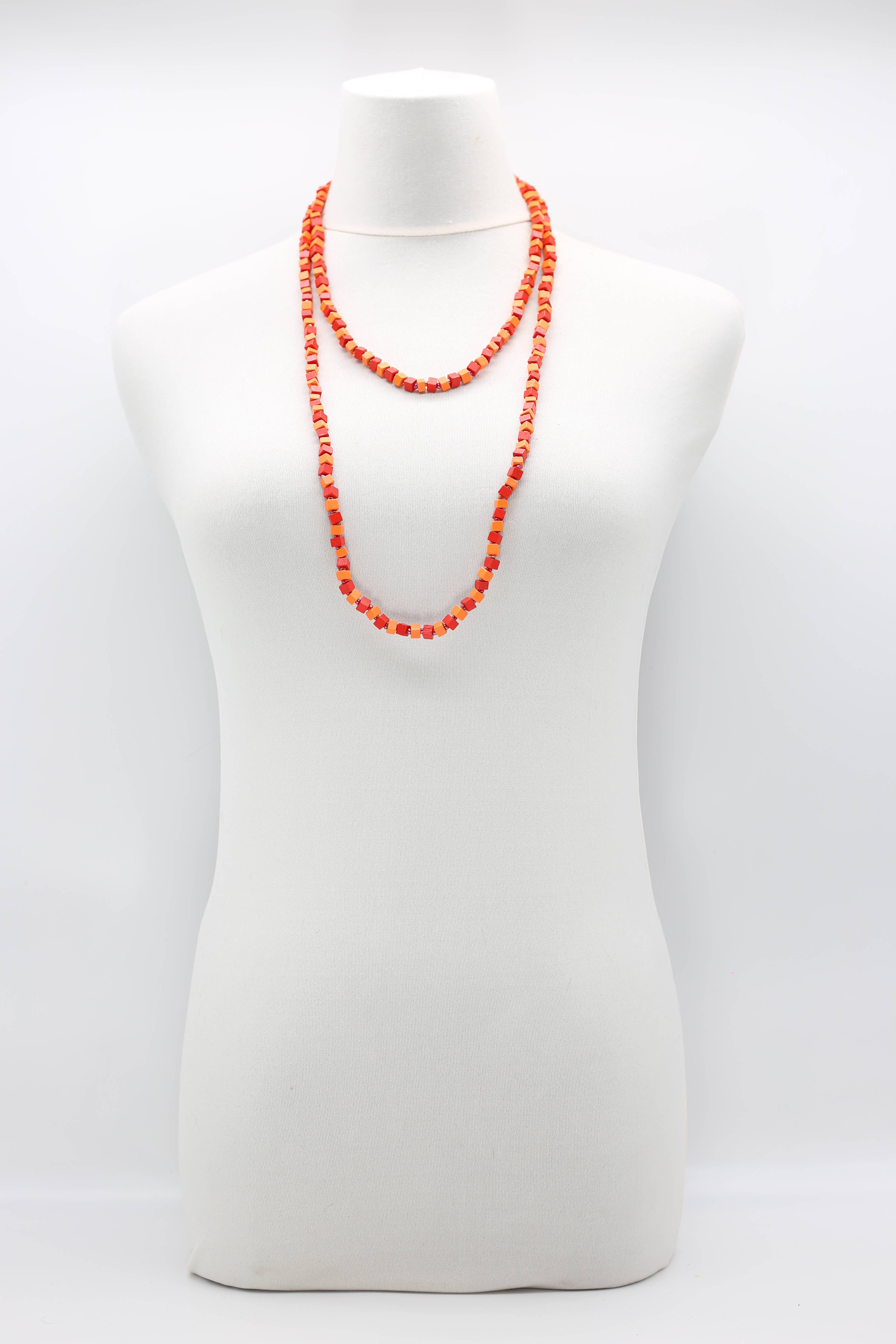 Jianhui London – Engroshandel Perlehalskæde – Den næste Pashmina halskæde Træperler - Mosaic Art90