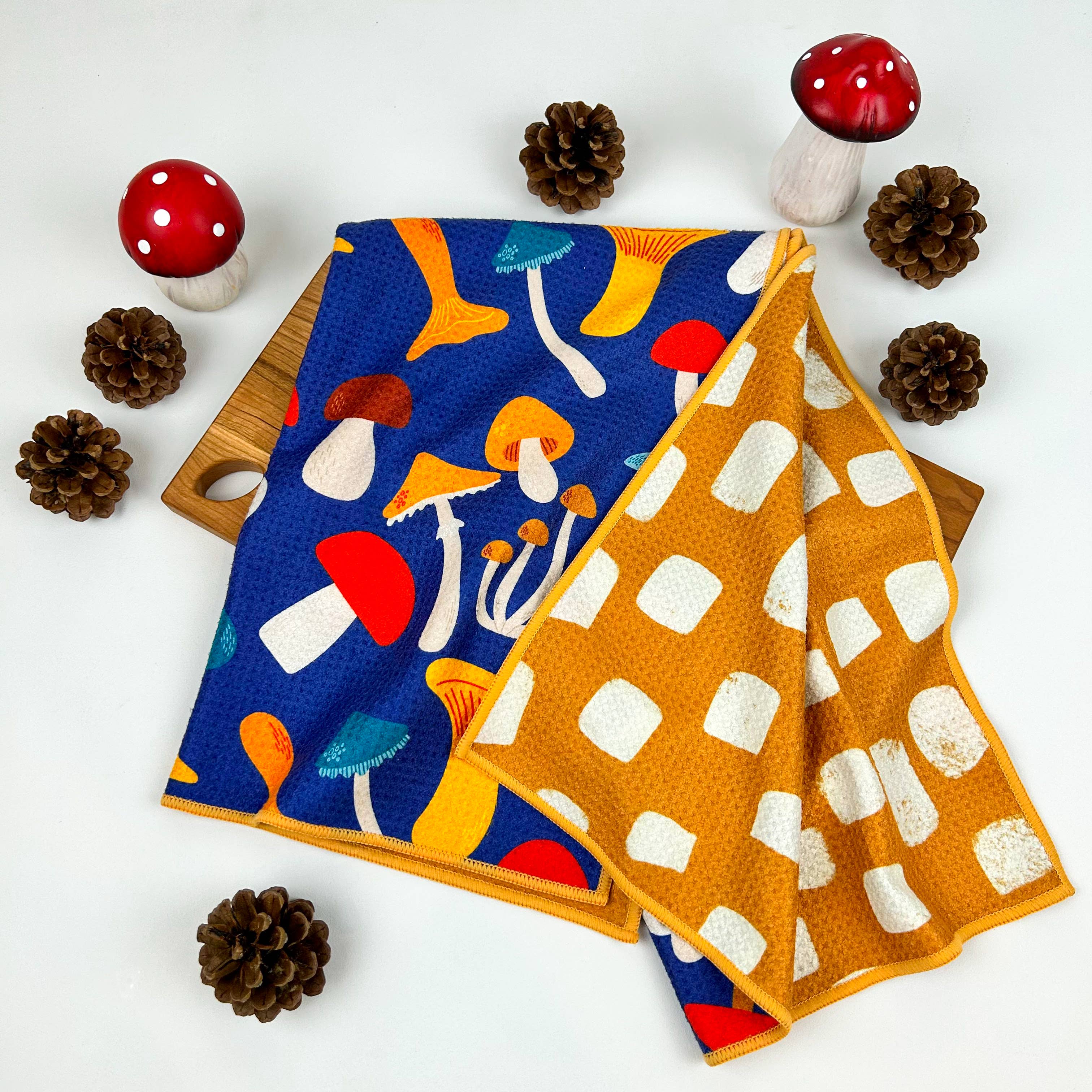 Buzzee – toalha de cozinha por atacado – Fall and Thanksgiving - Toalhas Dual Face11