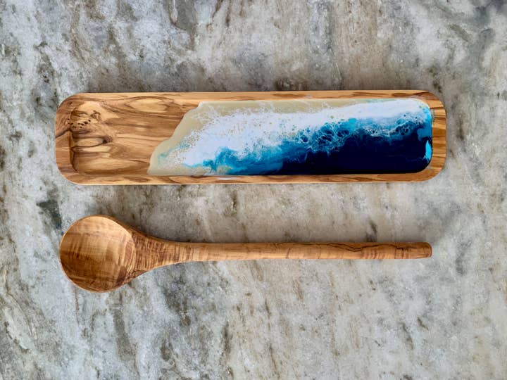 Nikita Fine Art LLC - Wholesale Spoon Rest - Spoon rest Gift set1