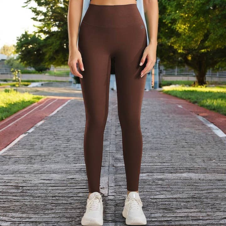Active by Anna-Kaci – Großhandel Sport-/Lounge-Leggings – Damen – Nahtlose High-Waist-Kompressionsleggings für Sportbekleidung6