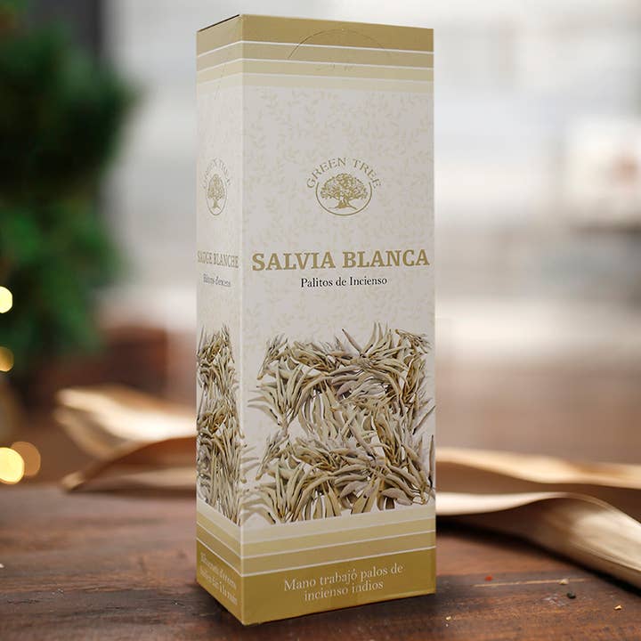 6 paquetes de incienso Green Tree, salvia blanca para venta al por mayor de Ethike.eu