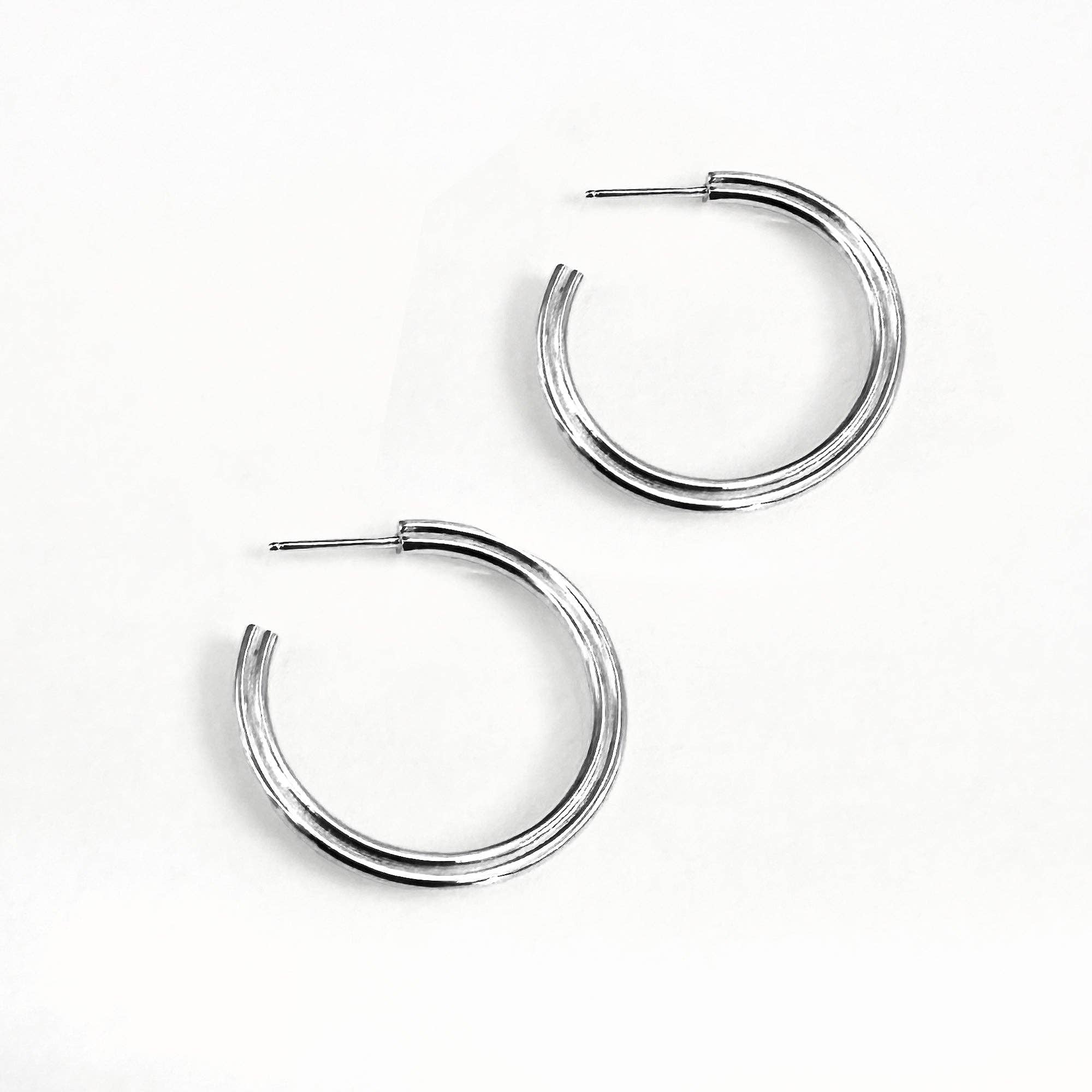 Love Lori Michelle Jewelry - Wholesale Hoop Earrings - Modern Hidden Heart Hoop Earrings0