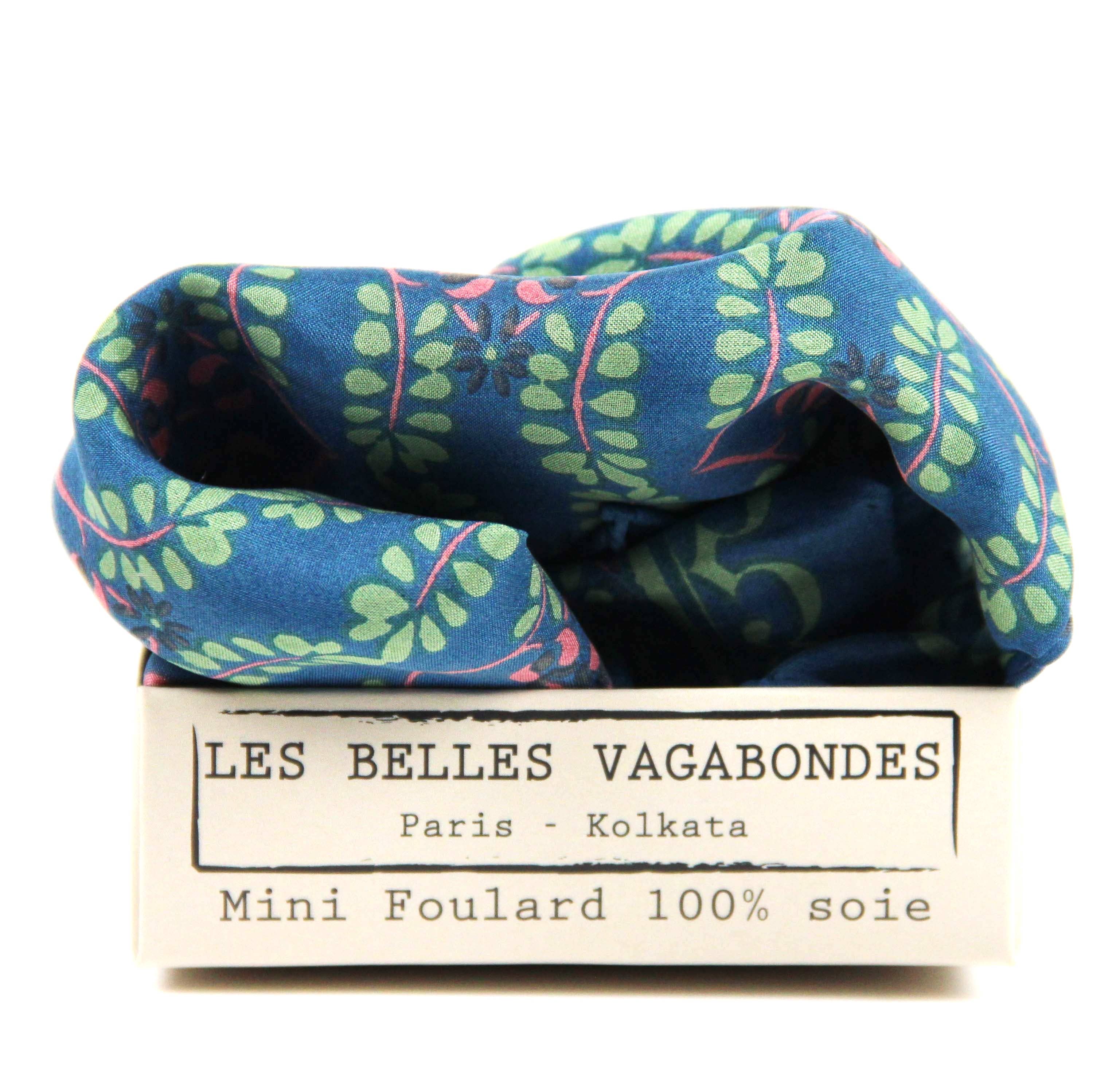Les Belles Vagabondes - Vendita all'ingrosso Bandana/foulard per capelli - Donna - Mini Albertine Blu1