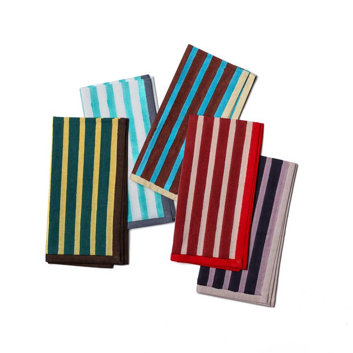 YOD&CO – wholesale Dinner & cloth napkin – Block Stripes Napkins11