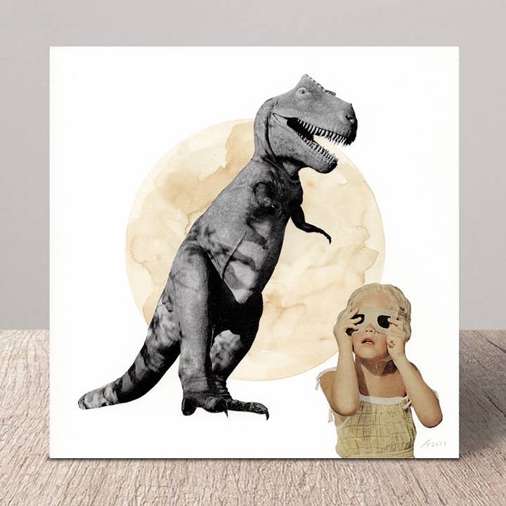 Real Creative Studio – wholesale Konsttryck – "Dinobright" 8x8 Konsttryck0