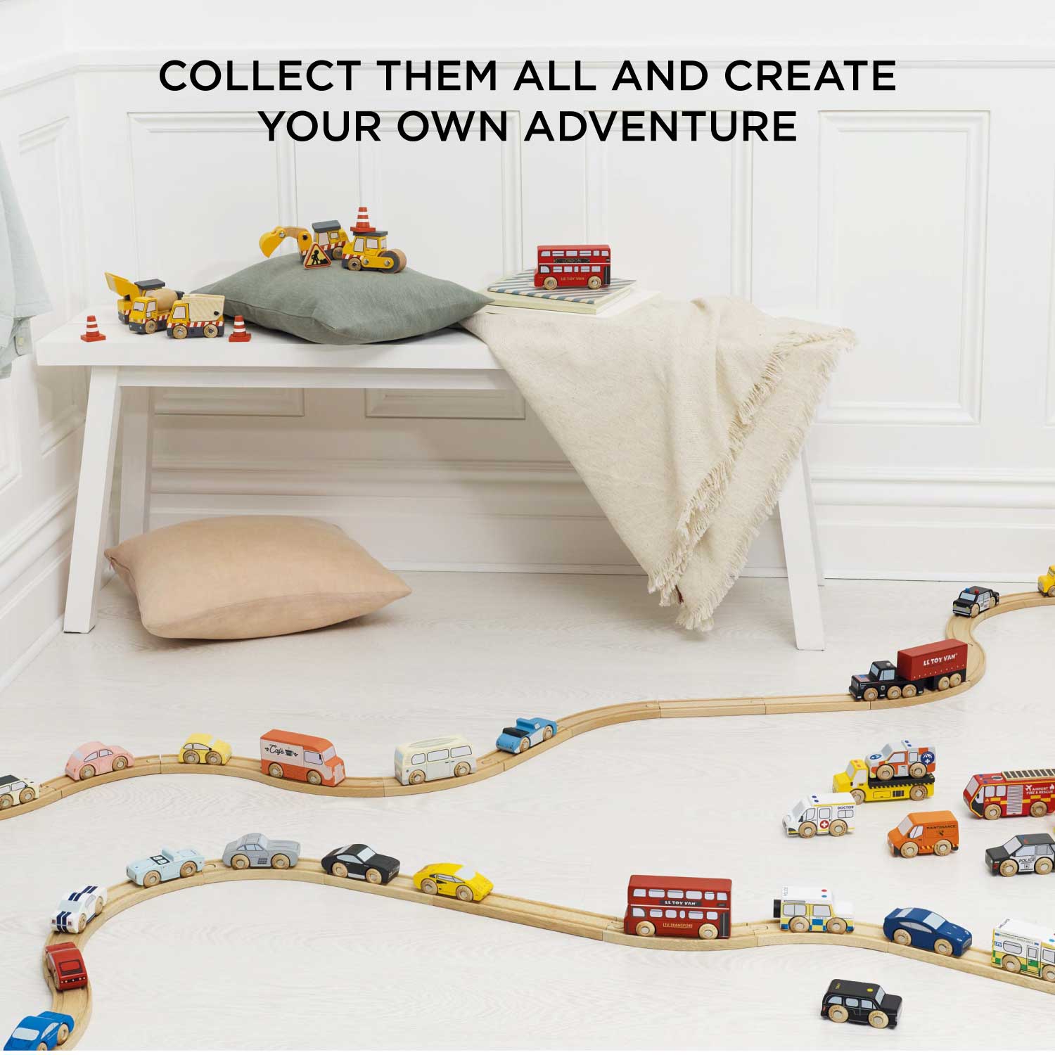 Le Toy Van, Inc. - Wholesale Toy Car/Truck - Kids - American Wooden Car Set5