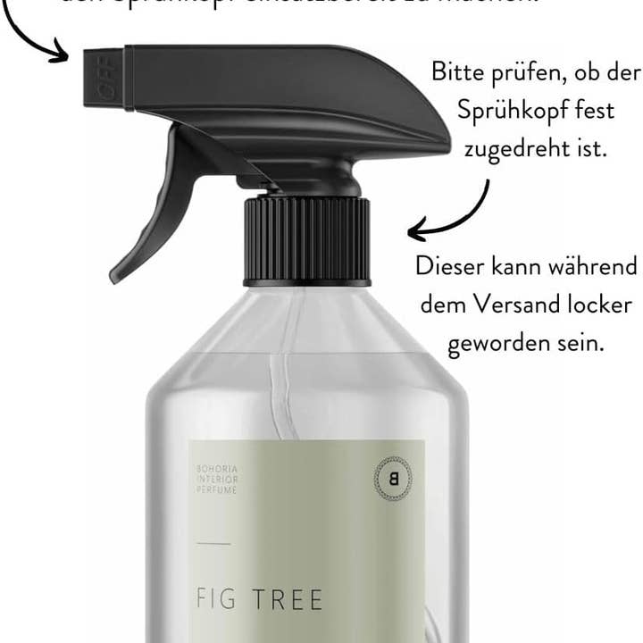 BOHORIA - Wholesale Room & linen spray - Room Spray Cream 500ml2