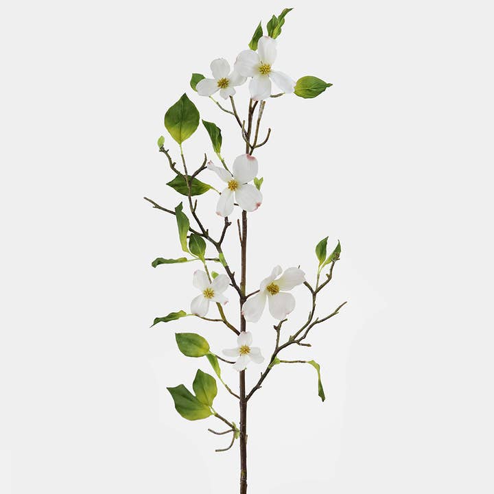 Prestige Botanicals - Wholesale Artificial Flowers - Artificial Dogwood Branch 41"