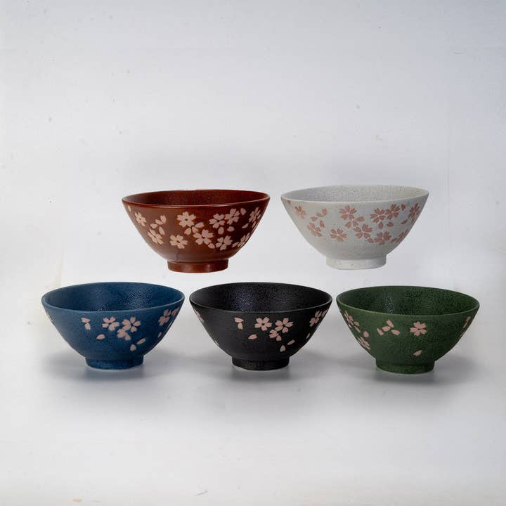 Urban Tokyo - Wholesale Decorative Plate/Dish/Bowl - 5 Piece Sakura Bowl Gift Set JP (1/16)1