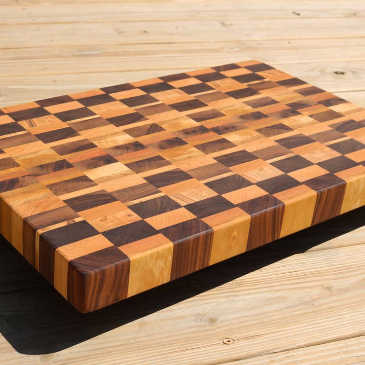 Large End Grain Cutting Boards for wholesale by Walnut Hill Woodworks