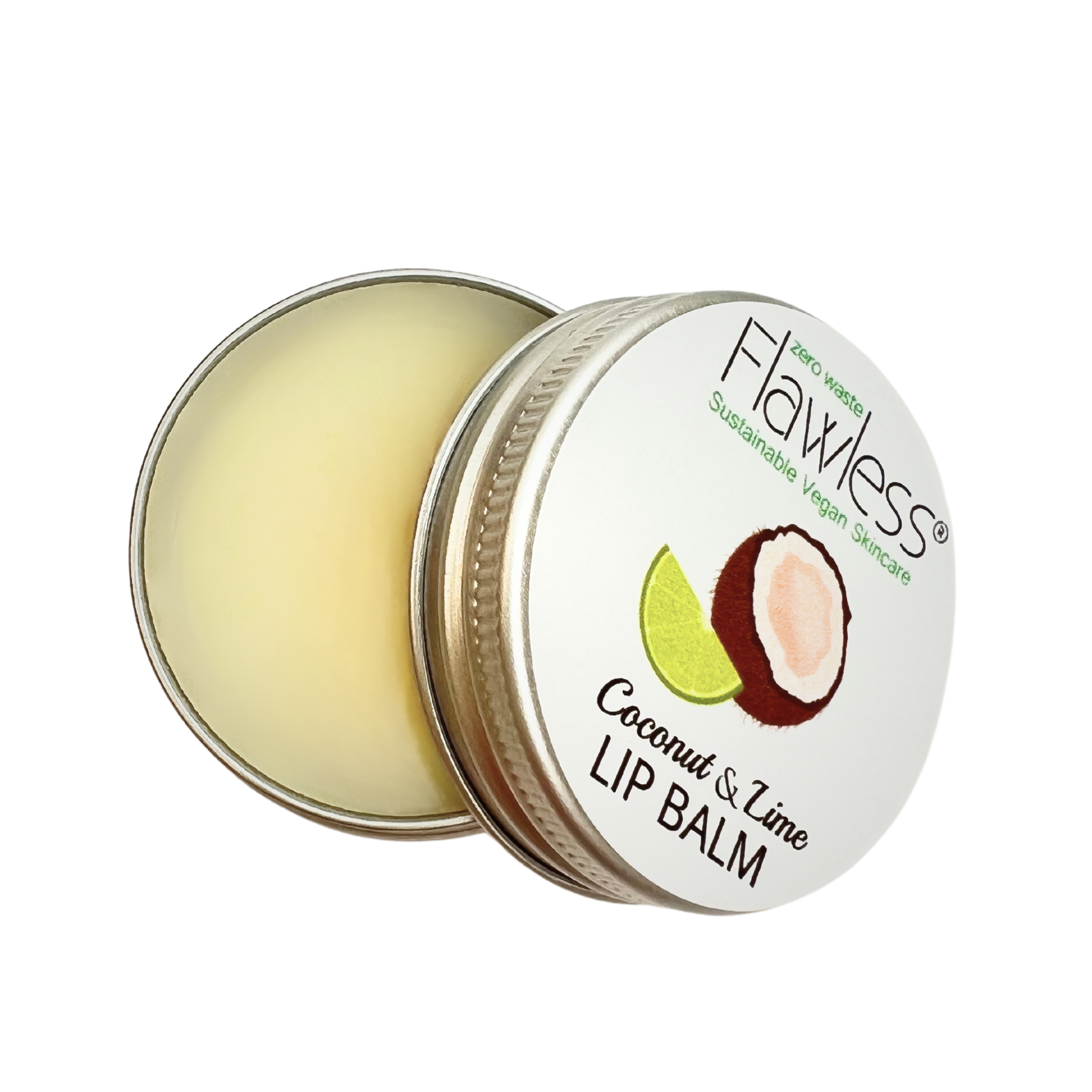 Flawless – Engroshandel Læbepomade – Lip Balm - Kokos og Lime2