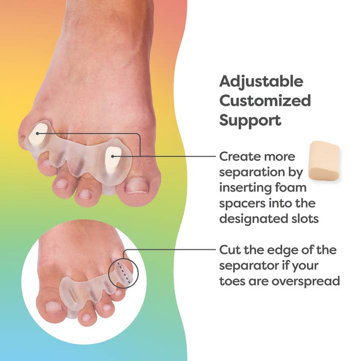 ZenToes - Wholesale Body Brace/Support - Adjustable Toe Separators