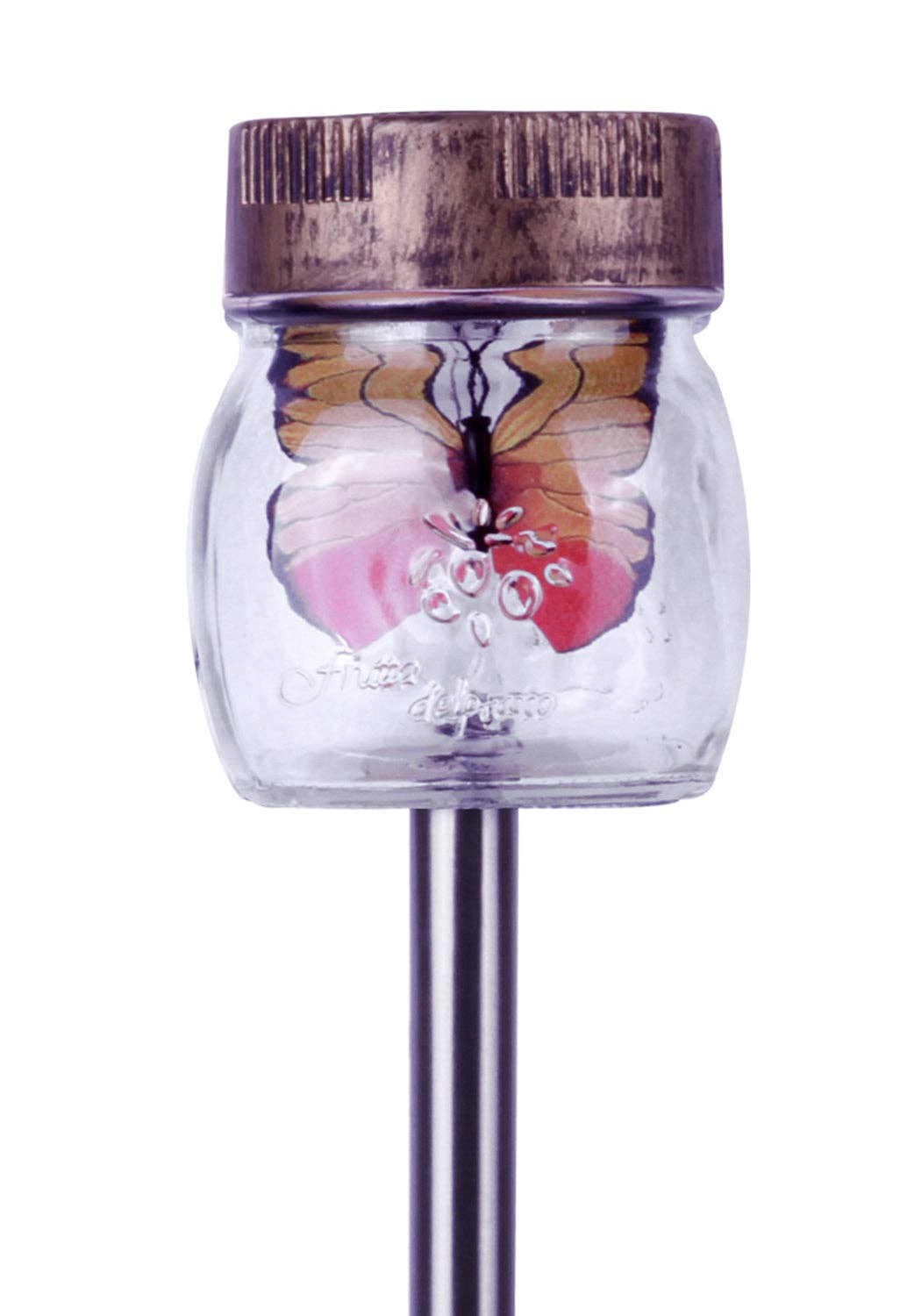 Forever Gifts Inc. - Wholesale Outdoor/Lawn Light - Butterfly Jar Solar Pathway Lights, Set of 34