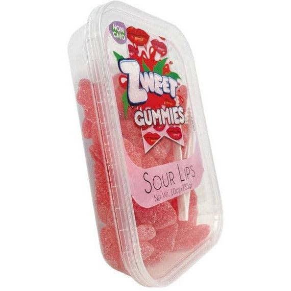 Galil Brands - Wholesale Gummy - Sour Gummy Lips | Zweet | 10 oz5