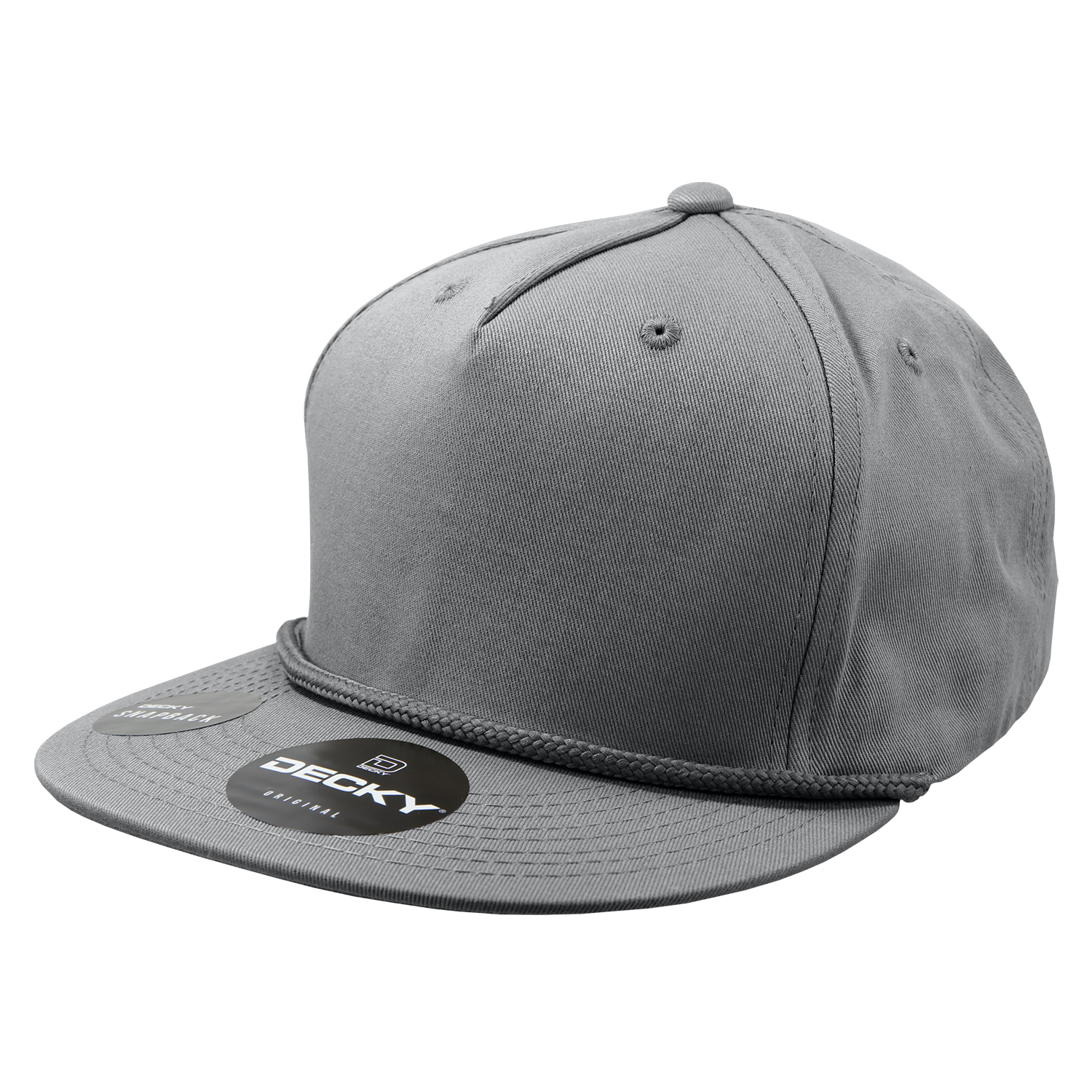 The Park Wholesale - Wholesale Flat-brimmed cap – Men's - Decky 1041 - Classic Flat Bill Golf Hat with Rope, Snapback6