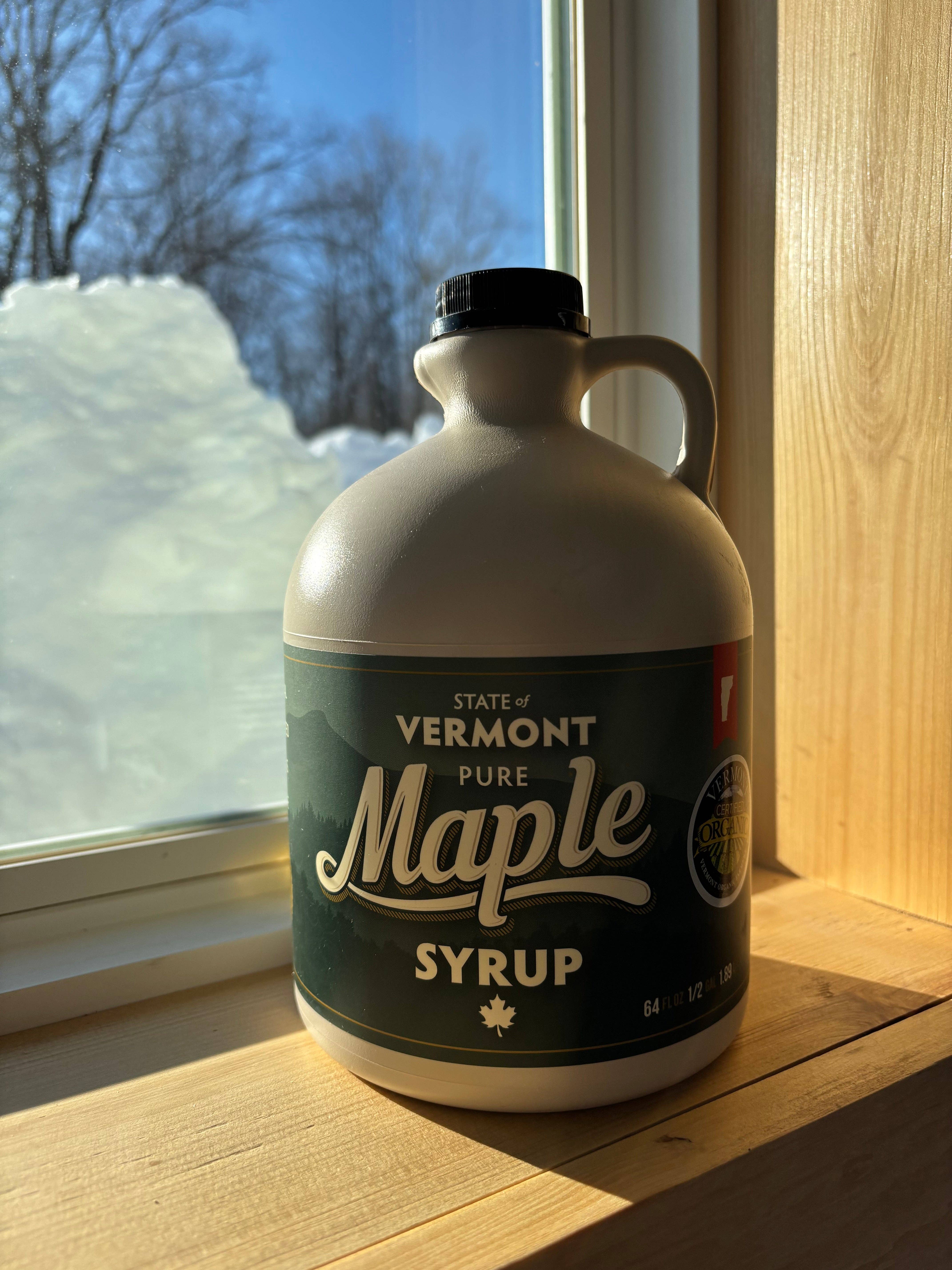 Maple City Candy - Wholesale Maple Syrup - Vermont Maple Syrup - 1/2 Gallon Jug1