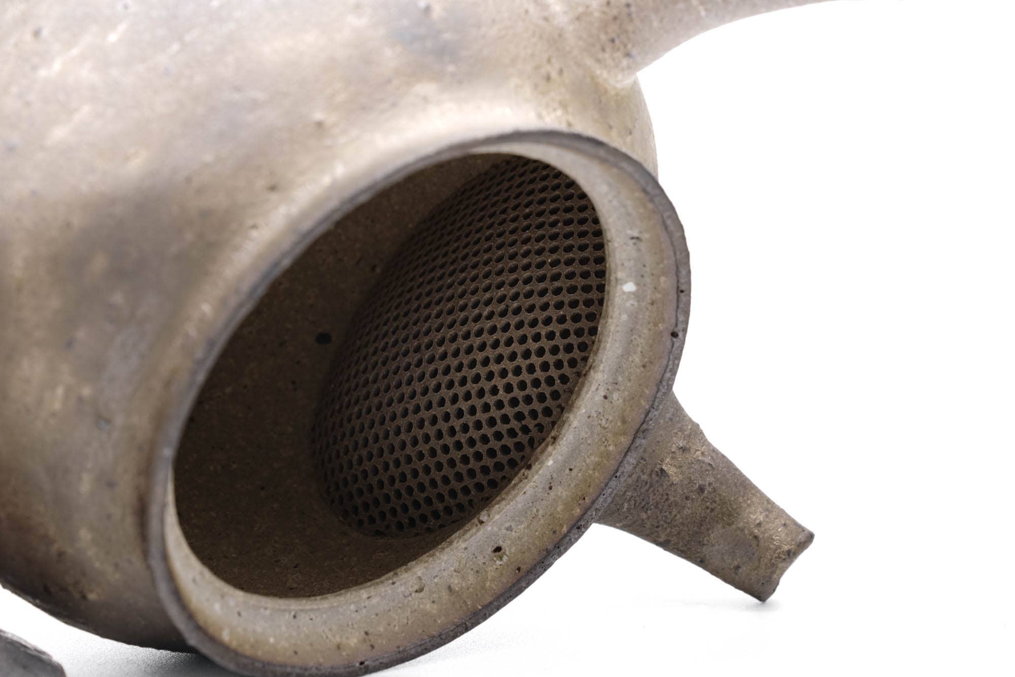 Tezumi - Venta al por mayor Teteras - Kyusu japonés - 前川淳蔵 Junzō Maekawa - Tetera rústica Kurokinsai Tokoname-yaki - 250ml6