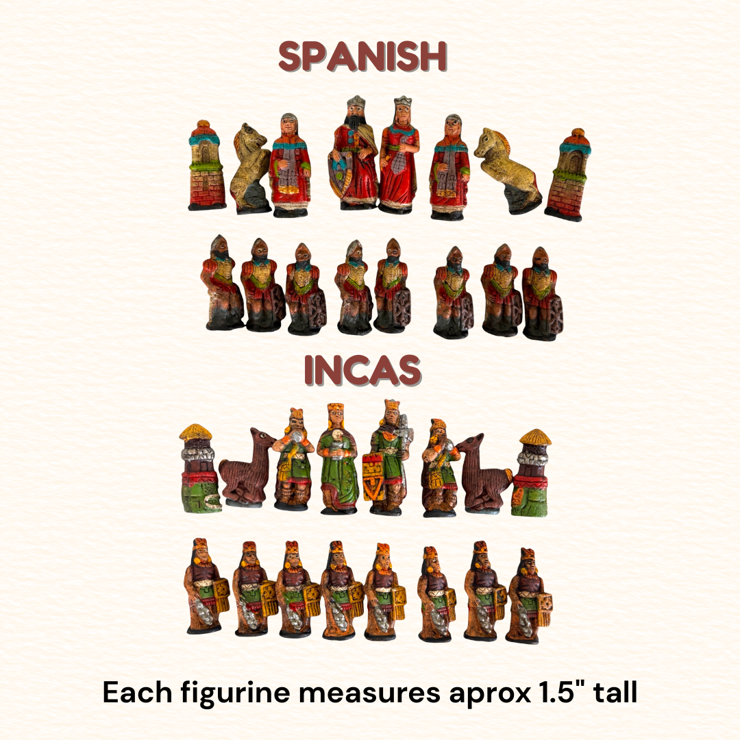 Zoe Artcrafts Corp. - Vendita all'ingrosso Giochi da tavolo - Set di scacchi per bambini fatto a mano, scacchiera pieghevole 20x20 cm3