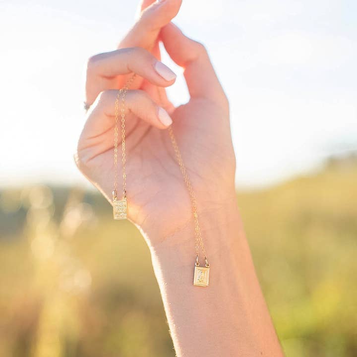 Naomi's Happy Place Shop - Wholesale Pendant/Charm Necklace - Scapular Necklace2