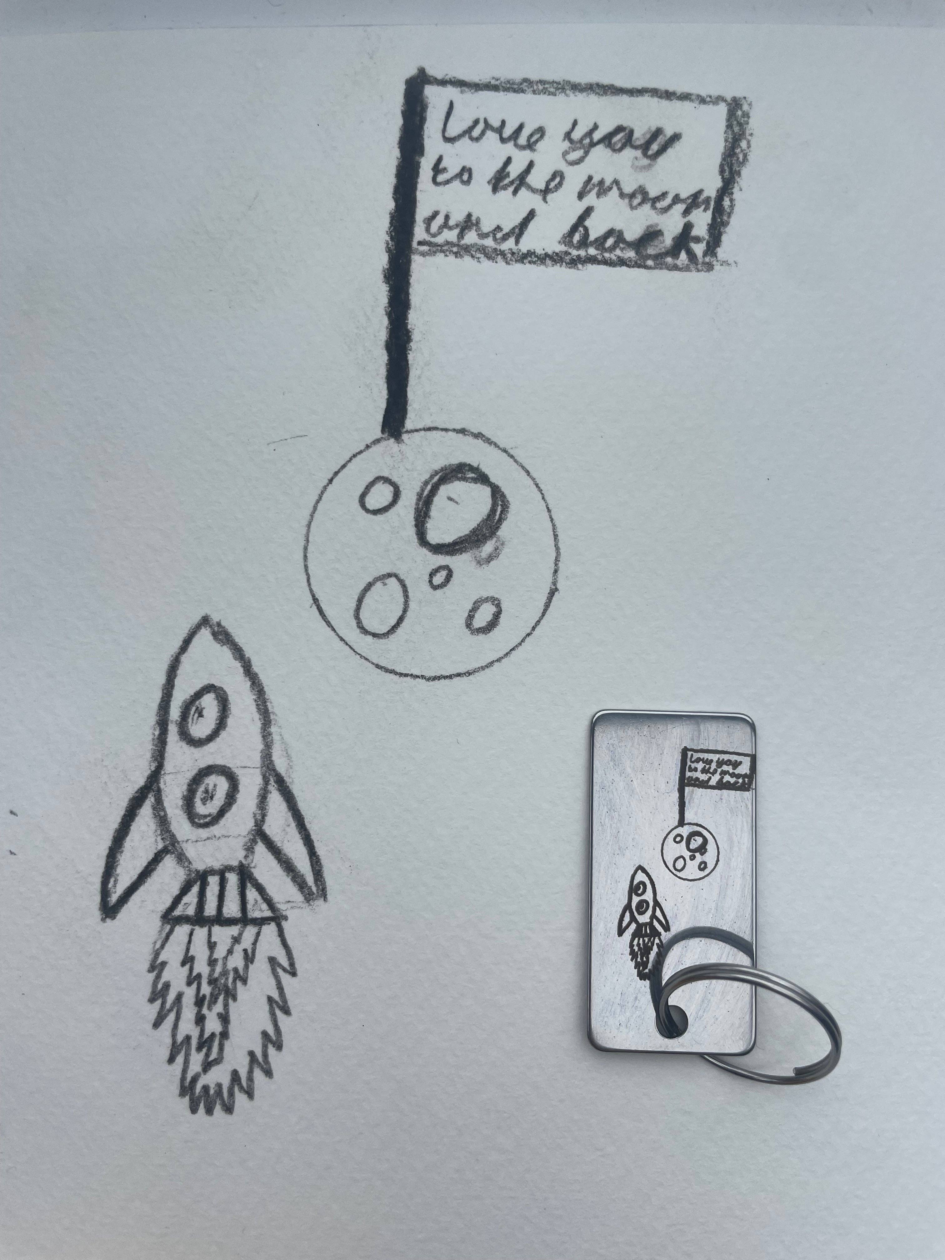 Little Munchkins Playdough - Wholesale Sleutelhanger - Kinderen - Gegraveerde Teken Sleutelhanger2