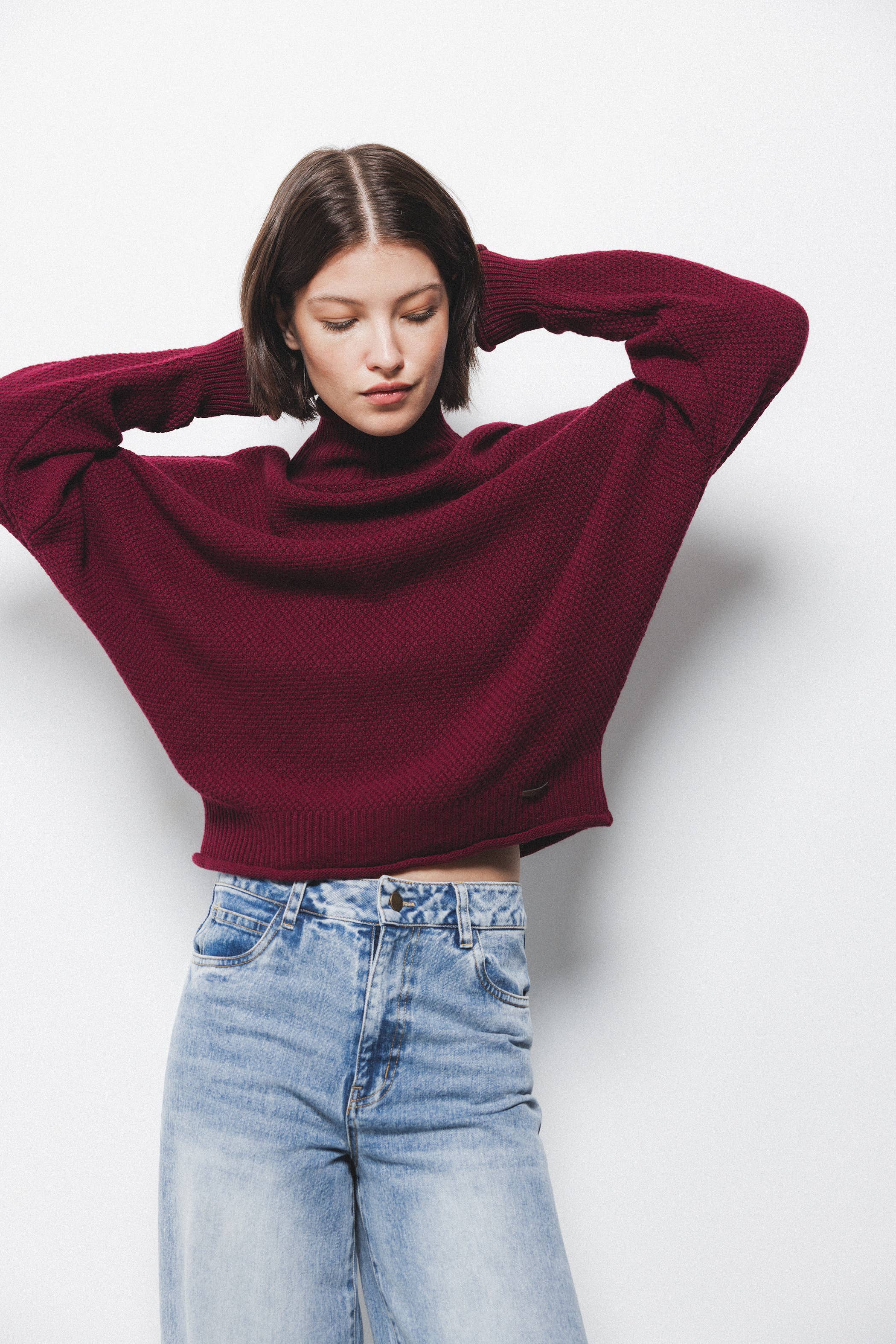 Throttleman - Wholesale Knit Sweater - Women's - Knitted Sweater (680542-34)