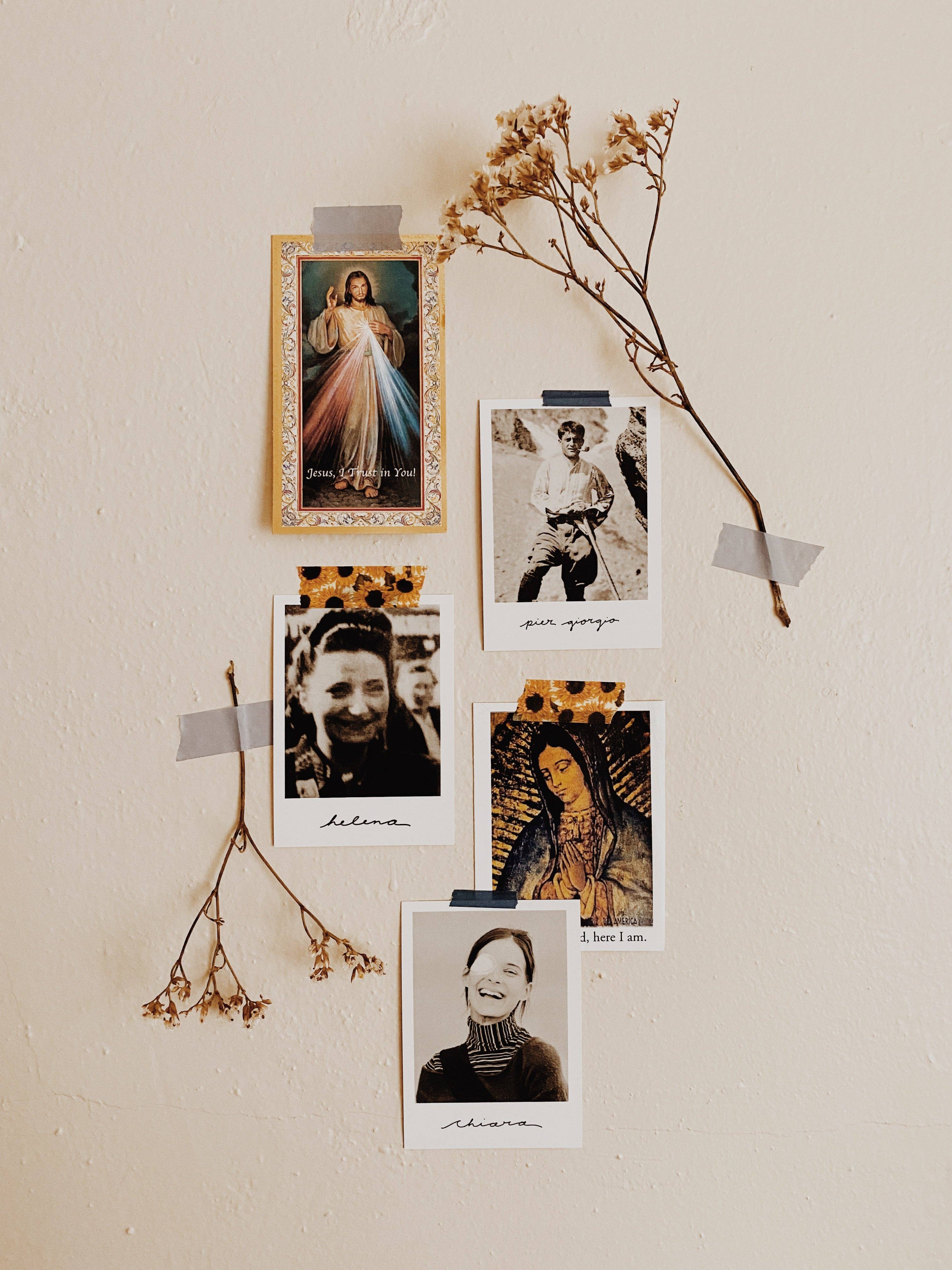 January Jane Shop - Wholesale Religious Card - Saint Polaroid Minis13