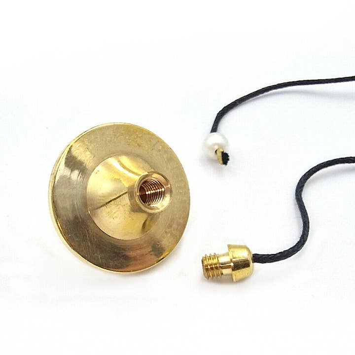 Shamans Crystal - Wholesale Meditation Supplies - Brass Pendulums, Brass Dowsing Pendulums with Gift Pouch4