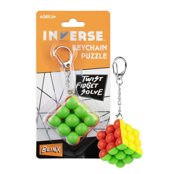 INVERSE Blinx Keychain Puzzle - 6pc refill (SRP $9.99) for wholesale by Project Genius