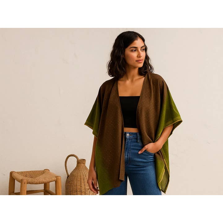 Fabrica Kraft – wholesale Kimono – Women's – Sari Kimonos | Fabric Shrugs | Multicolored Saree Kimono27