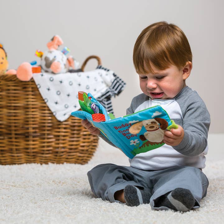 Mary Meyer - Wholesale Baby & Toddler Book (0-2) - Taggies Buddy Dog Soft Book1